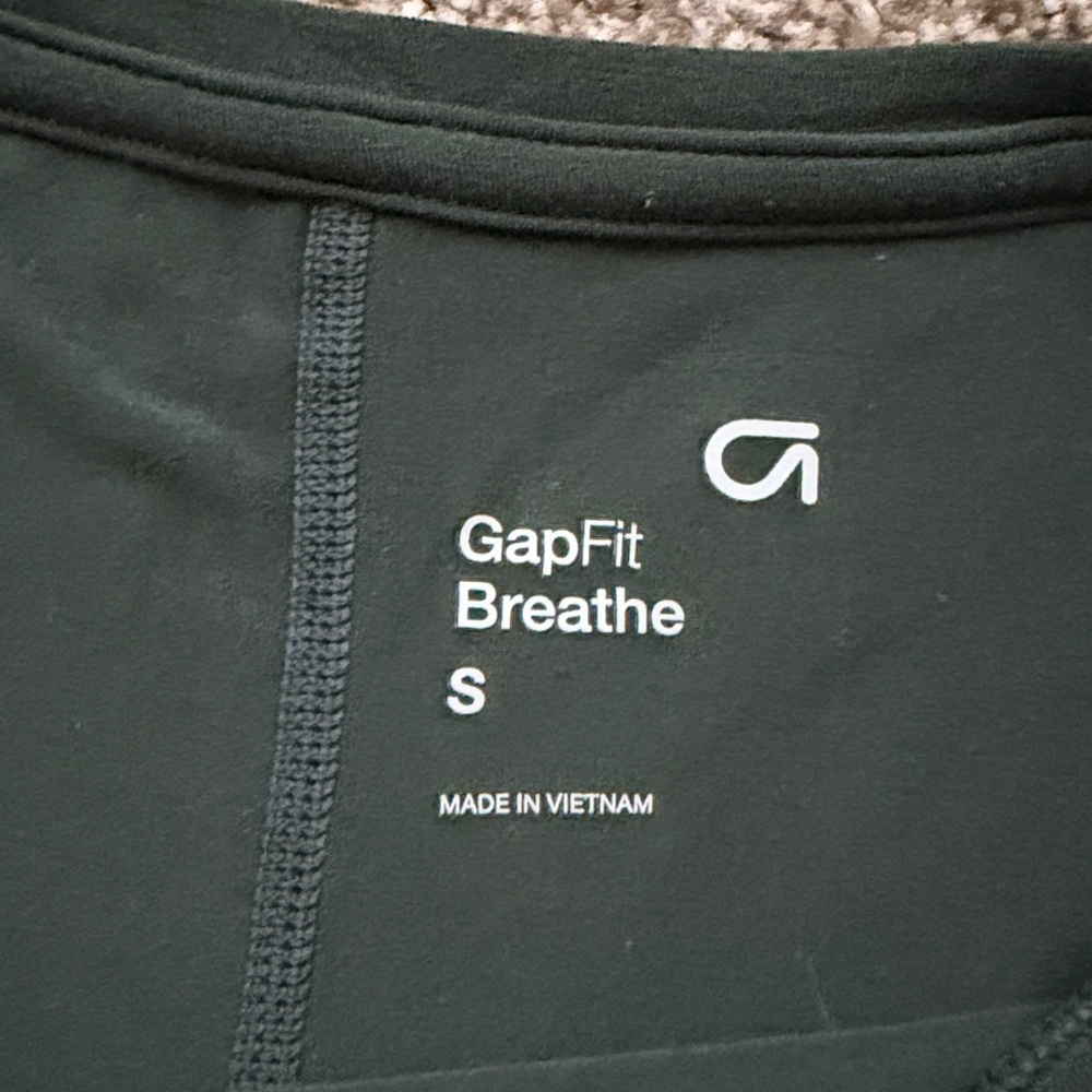 GAP Dark Green Long Sleeve Women's Top - Picture 2 of 4